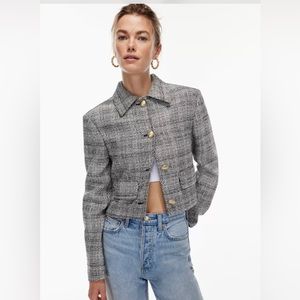 Brand New With Tags Aritzia Baboon Frances Jacket, Black and White